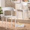 Baxton Studio Gould Modern Transtional White Plastic Dining Chair Set , PK4 193-4PC-12025-ZORO - alternate 1